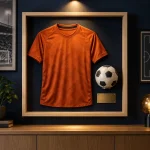 Tổng hợp mẫu khung áo đấu bóng đá lưu niệm thể thao hot 2026