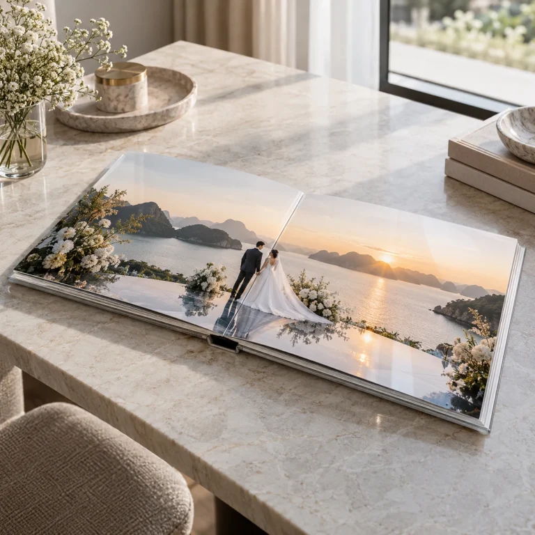 Album Layflat Bìa Mica Trong Hiện Đại