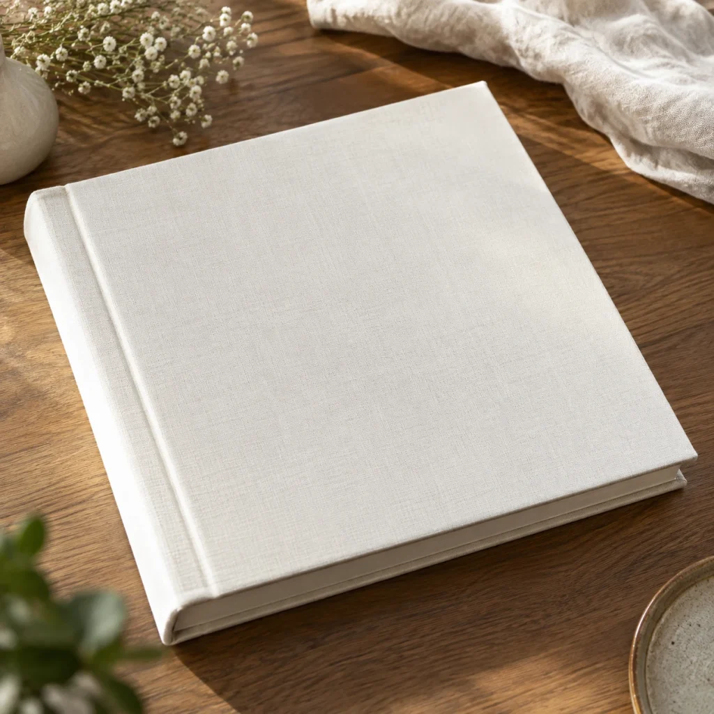Album Ảnh Layflat Phủ Mica tối giản 25x25 cm