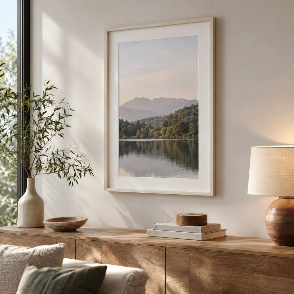 Khung Theo Yêu Cầu Viền Chìm Gallery Gỗ Tần Bì