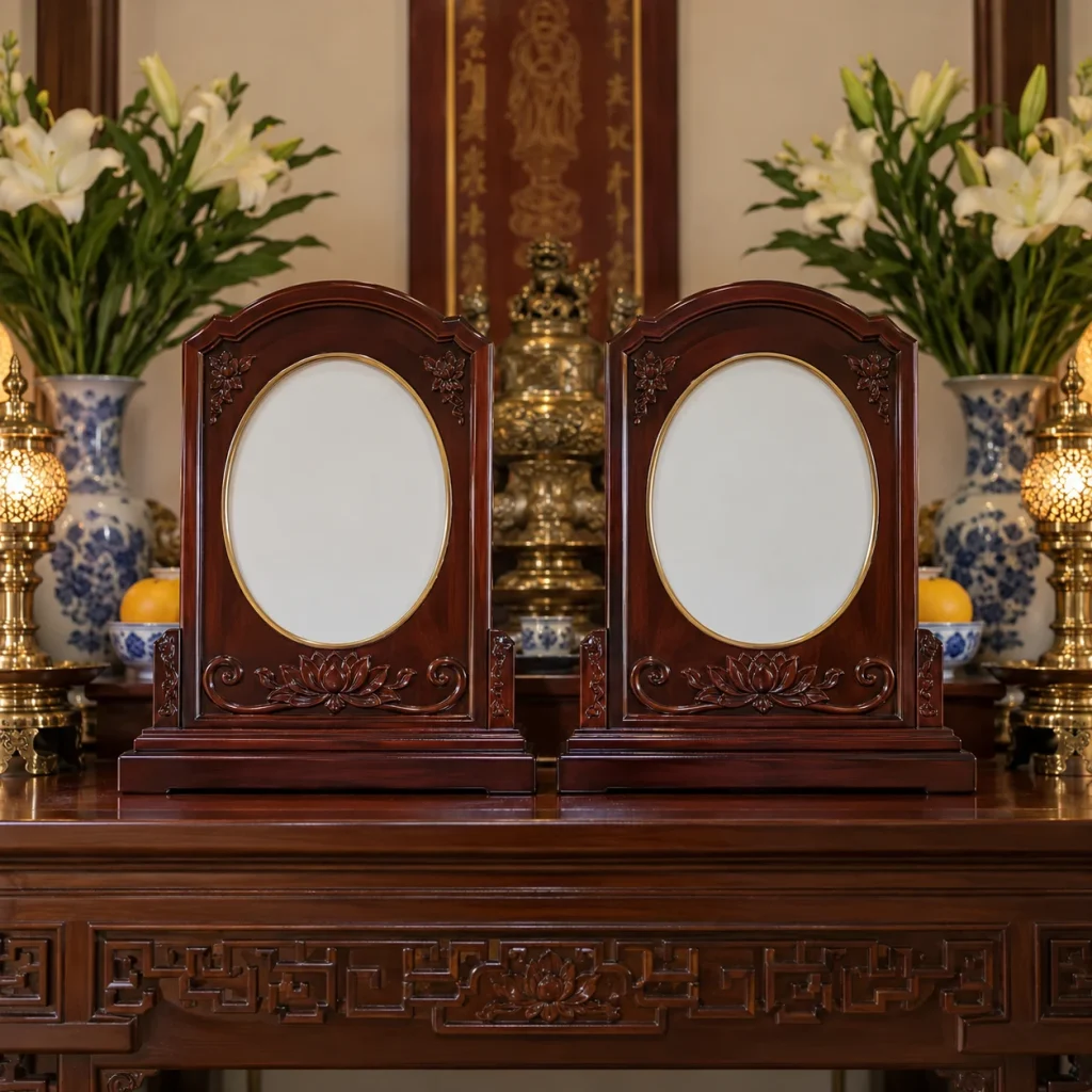 Khung Ảnh Thờ Đôi Dáng Vòm Trang Nghiêm