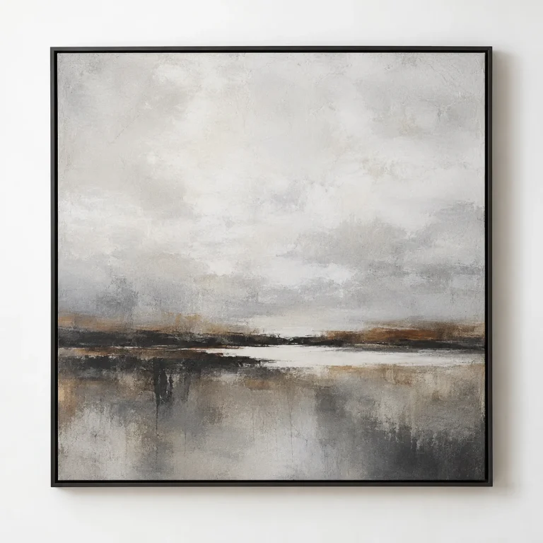 Khung Canvas Viền Chìm Phong Cách Gallery